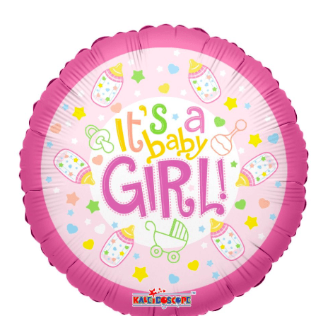 It's a Girl Mylar
