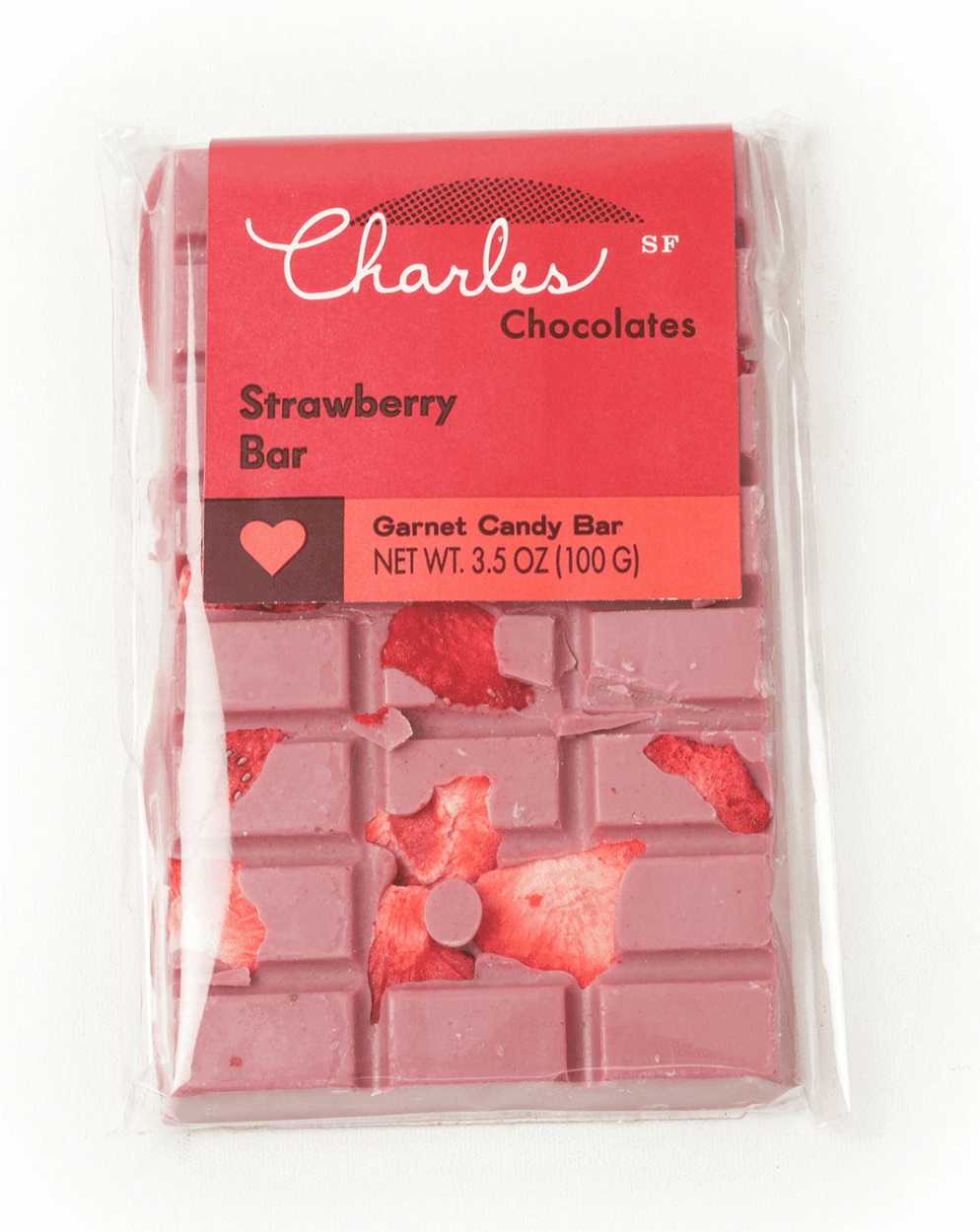 Strawberry Bar - Charles Chocolates