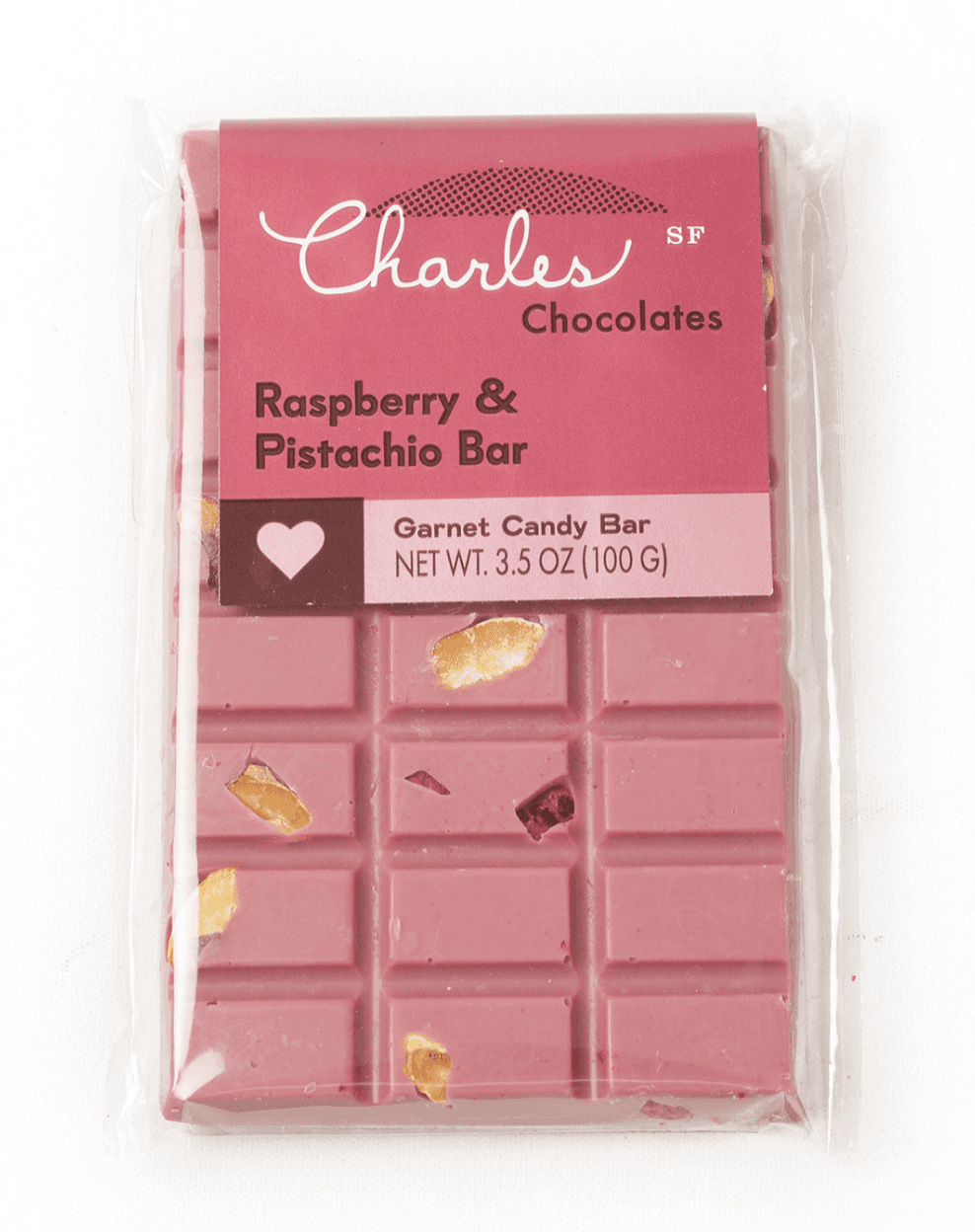 Raspberry & Pistachio Bar