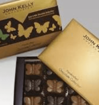 4 Pc Milk Chocolate Butterfly