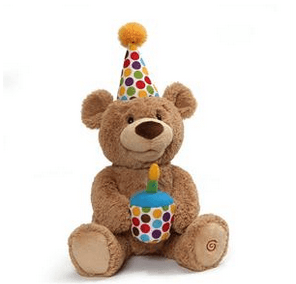 Gund Osito Animado de 12 Pulgadas que Canta con Luces