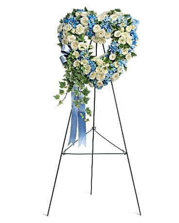 PURE HEART STANDING SPRAY