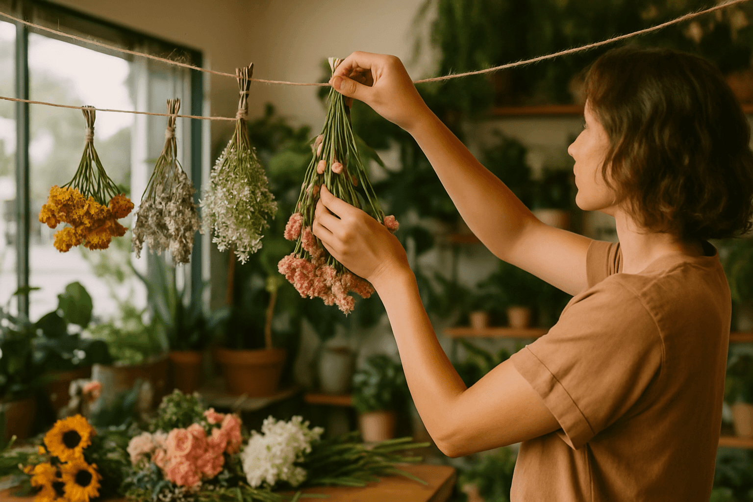 How to Hang Dry Flowers and Keep Them Looking Their Best