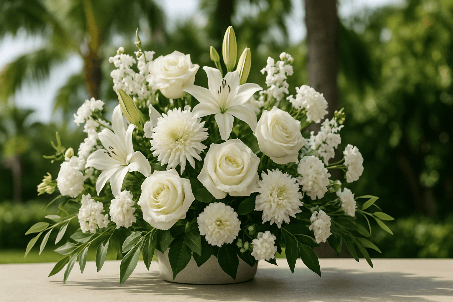 Sympathy & Funeral Flowers South Florida: What to Send and When