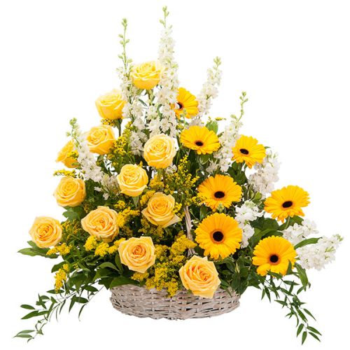 Ray Of Sunshine Basket Tribute